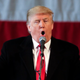 Donald Trump speaks at JetSmart Aviation Services on April 10, 2016 (AP Photo/Mike Groll)